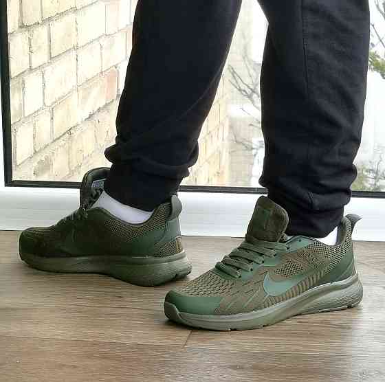 Кросівки Nike Зелені Найки BOOST Колір Хакі Жіночі Найк (розміри: 36,37,38,39,40,41) Дніпро