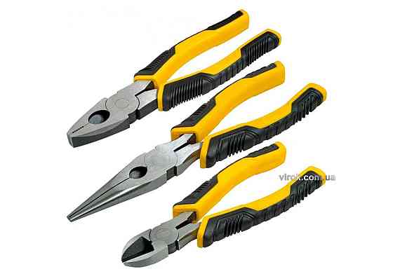 Набір шарнірно-губцевих інструментів STANLEY "DynaGrip" 3 шт Одеса