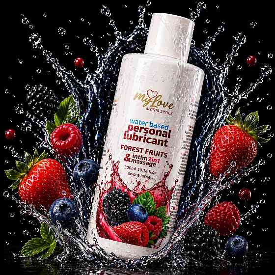 2в1 лубрикант та масажний гель - MyLove Aroma Series Intim&Massage Forest Fruits, 300 мл Sex Aura Київ
