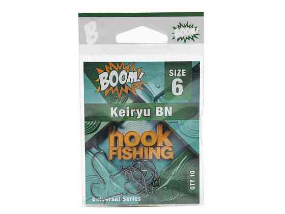 Крючок для мирной рыбы Keiryu BN No6 (10 шт/уп) (BN) ТМ BOOM Киев