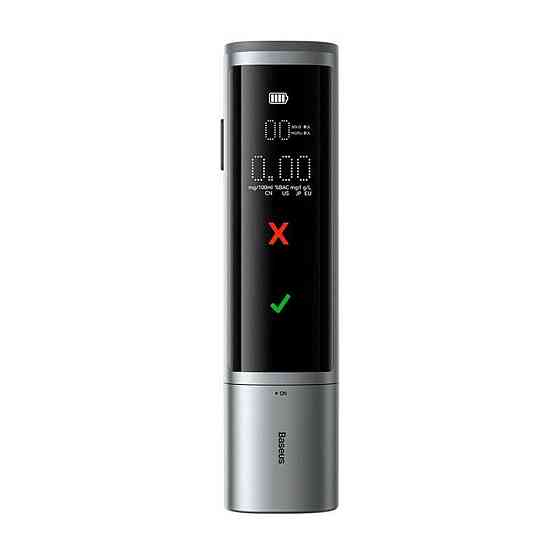 Алкотестер Baseus SafeJourney Pro Series Breathalyzer, Space Grey CRCX060014 Одеса