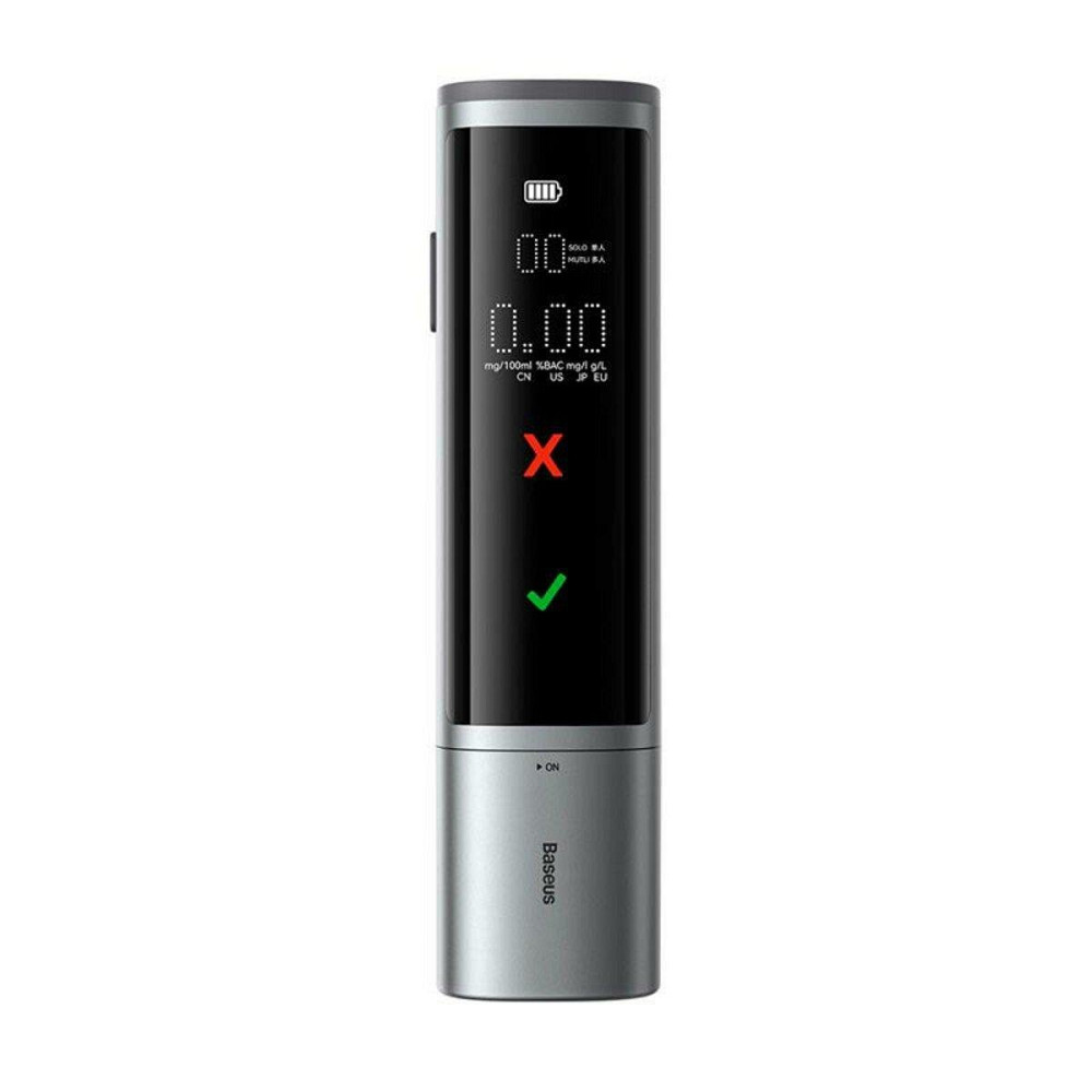 Алкотестер Baseus SafeJourney Pro Series Breathalyzer, Space Grey CRCX060014 Одеса - фото 1