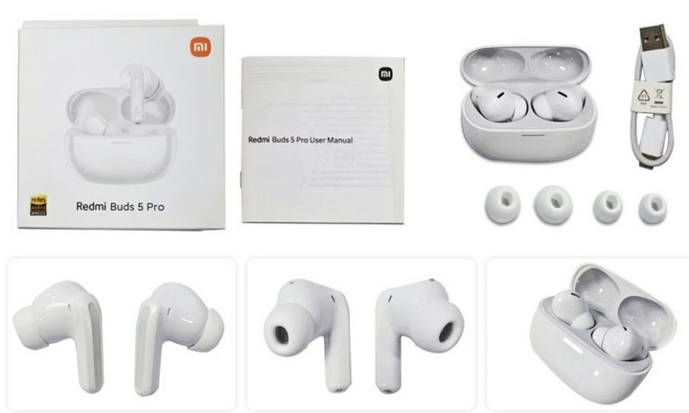 Наушники: Redmi Buds 5 Pro LDAC White Харків - фото 4