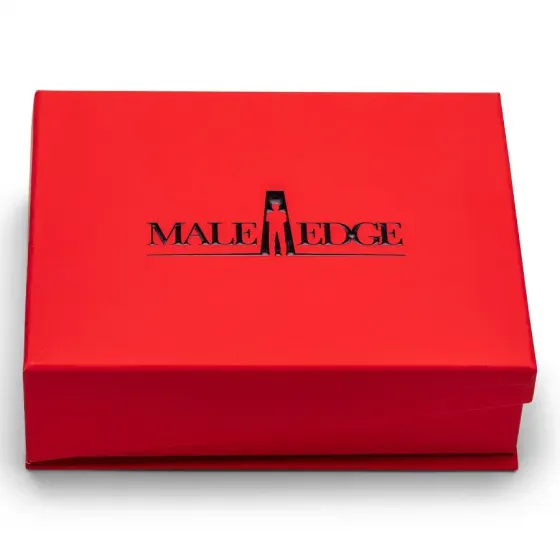 Екстендер для збільшення члена Male Edge Pro, ремінцевий, маса всього 65 г, міцний пластик Львів