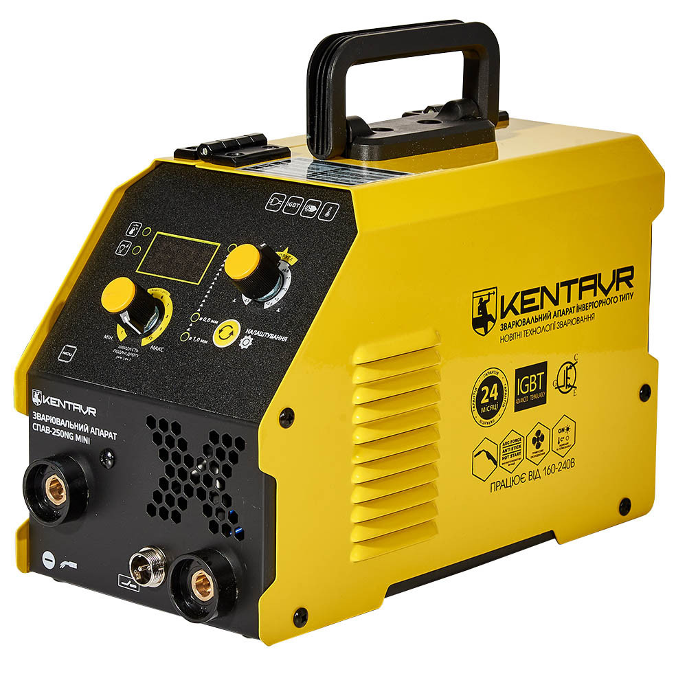 Комплект: зварювальний апарат Кентавр СПАВ-250 NG Mini + маска Кентавр СМ-315Р (1+1) Харьков - изображение 2