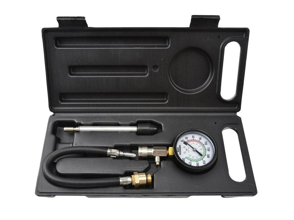 Компресометр бензинового двигуна "GEKO" 0-20 бар, комплект 3 штуки, №1 Київ - фото 1