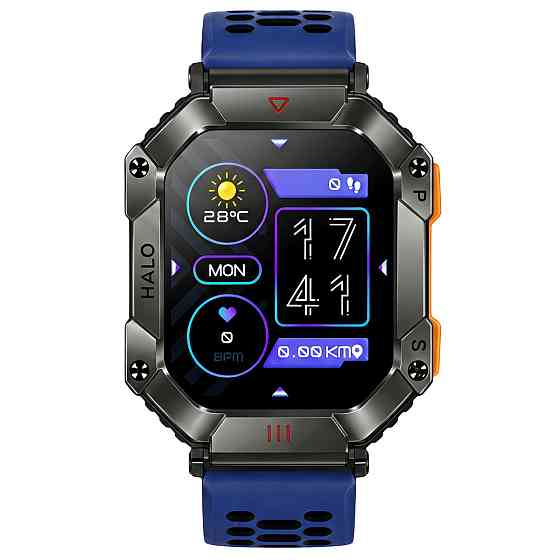 Розумний смарт-годинник Smart Racer K+ Blue Rider з компасом (3 ремінці) Вінниця