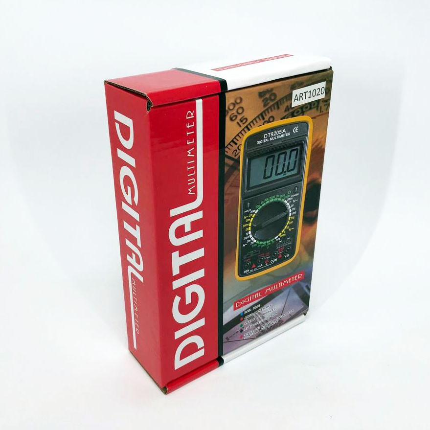 Мультиметр с подсветкой дисплея Digital DT-9208A, Измерительные приборы-мультиметры, VH-169 Хороший мультиметр Киев - изображение 6