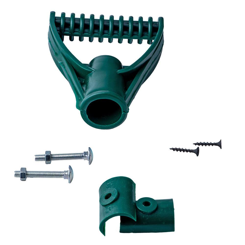 Grad Лопата для снега/зерна пластиковая с оцинкованной планкой Strong 490×495мм (цветная) GRAD Коломия - фото 3