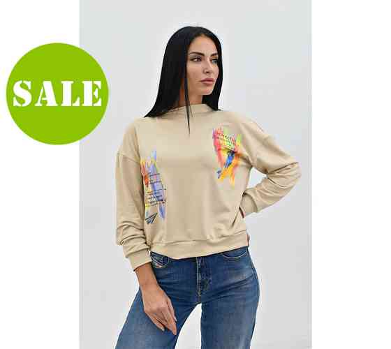 Женская кофта-худи из двунитки Lenox Киев