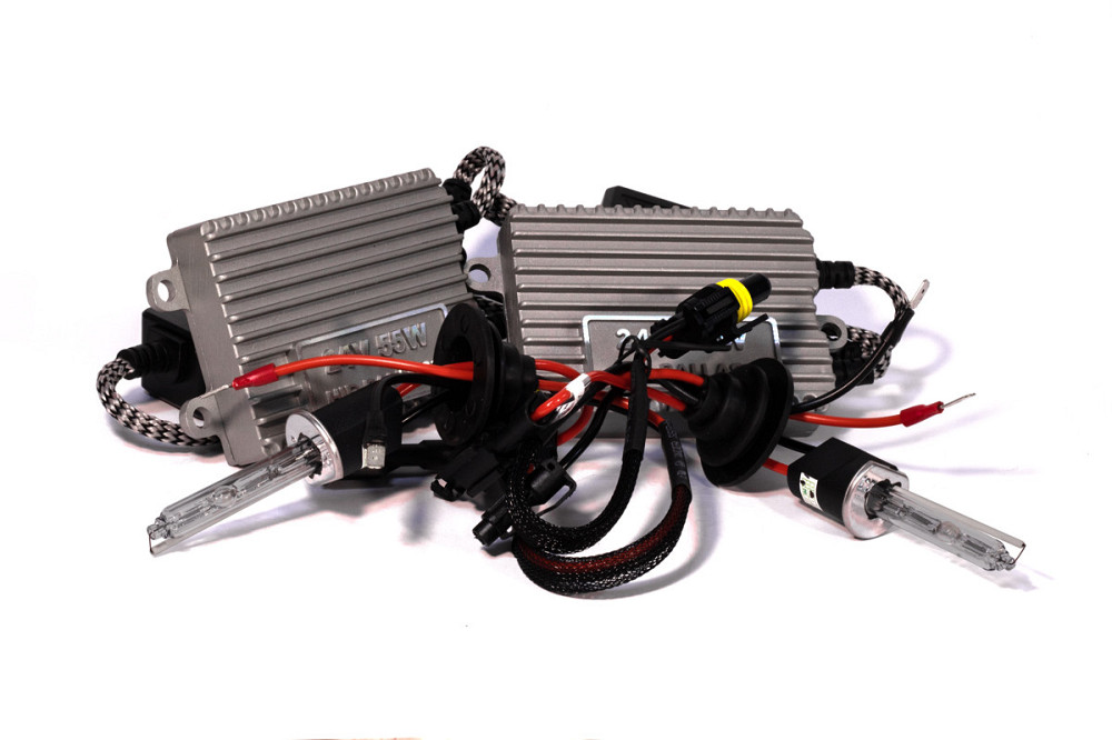 Комплект ксенона КВАНТ PRO H1 ceramic 5000К 24v с блоками AC Харьков - изображение 1