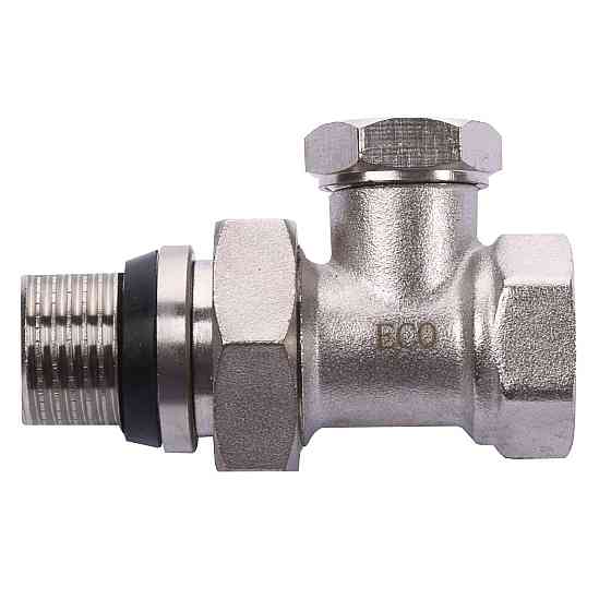 Кран радиаторный прямой ECO Technology ECO5108 1/2 ″под ключ с уплотнителем (000016161) Киев