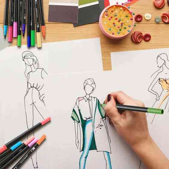 Акварельные маркеры двусторонние 80шт с сумкой, Color pencil / Набор маркеров для рисования Киев