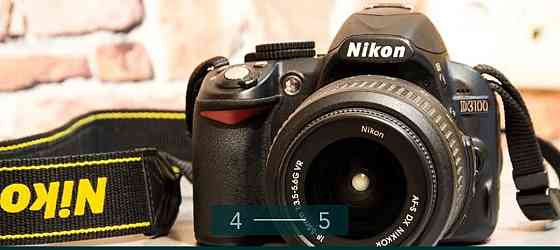 Дзеркальний фотоапарат Nikon D3100 з рідним об’єктивом 18-55 mm. Київ