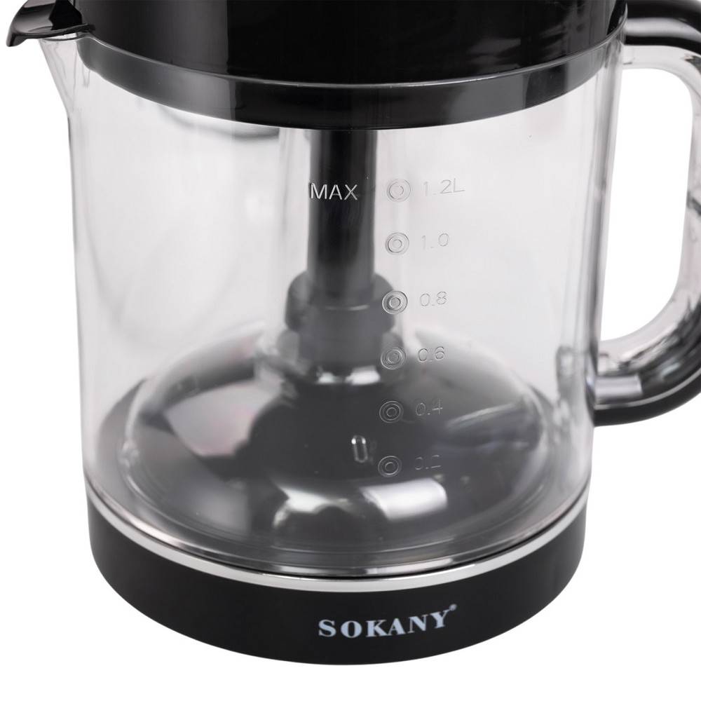 Електрична соковижималка для цитрусів Sokany 1.2 л Київ - фото 3