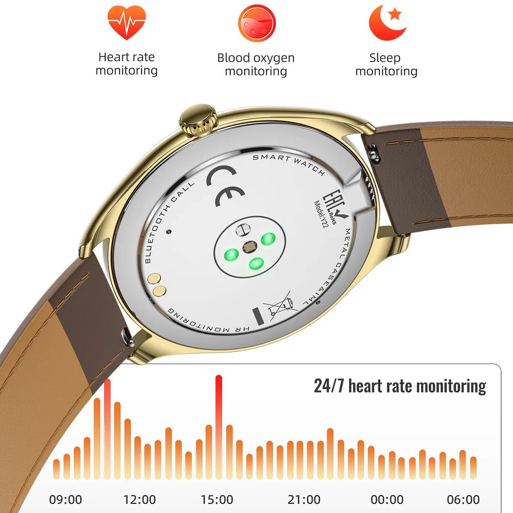 Смарт-годинник HOCO Y22 AMOLED 36mm. 200 mAh. IP67 Silver Київ - фото 9