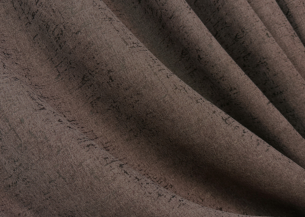 Комплект готовых штор VR-Textil Лен № 1750ш Венге 150х270 см 2 шт (33-0643) Киев - изображение 7