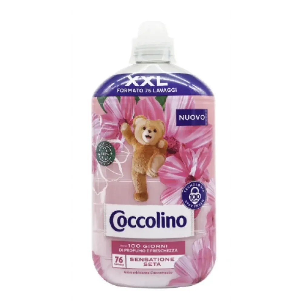 Coccolino Intense Care концентрированный кондиционер для стирки Sensatione Seta 1,75 мл (76 стирок) Львов - изображение 1