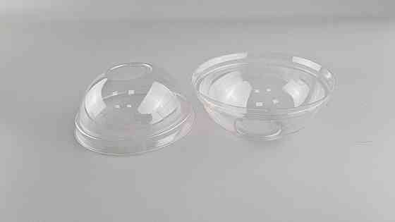 Кришка купольна з отвором для склянки РЕТ (320,420,350NEW,250NEW,500NEW) NEW (нова) 50 шт. (50 шт.) Харків