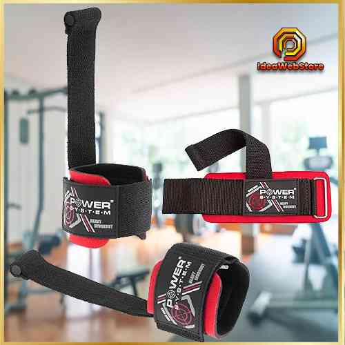 Лямки ремешки для становой тяги с валиком Лямки для тяги PS для надежного хвата и защиты запястья Киев