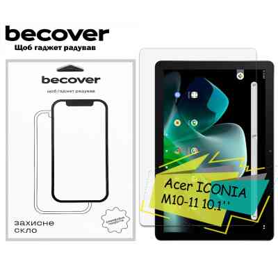 Стекло защитное BeCover Acer ICONIA M10-11 10.1'''' (713126) Винница