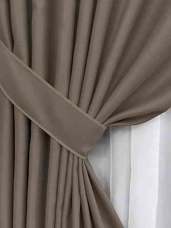 Комплект готовых штор VR-Textil Bagema Rvs № 2069ш Капучино 200х270 см 2 шт (32-453) Киев