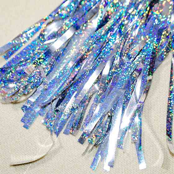 Шторка для фотозоны с голограммой 3 м на 1 м голубой Киев