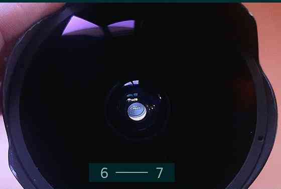 Об'єктив Canon Fisheye EF 15mm f/2.8 Киев
