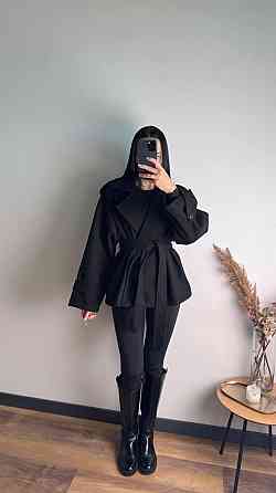 Стильный женский тренч-пальто из пальтовой ткани без подкладки турецкий кашемир Одесса