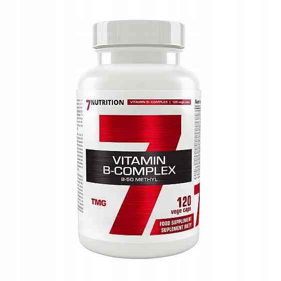 Комплекс вітамінів В 7 Nutrition Vitamin B-Complex B-50 Methyl 120 caps Луцьк