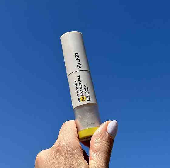 Сонцезахисна мінеральна пудра бежева з SPF 30 + Сонцезахисний крем для обличчя SPF 30+ Київ