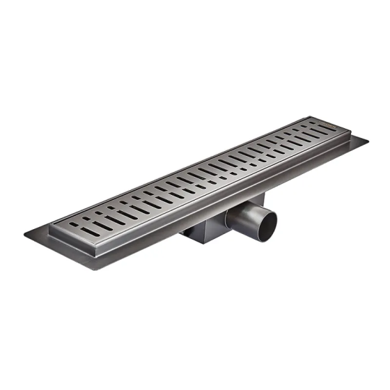 Душовий трап з нержавіючої сталі SUS304 Koer FD35-70x500-Graphite    ( AC0657 ) 21881 Харків