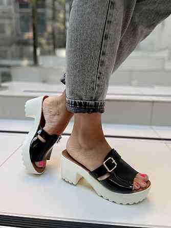 Seastar Шльопанці жіночі SEASTAR GG02 чорні (літо, еко-лак) (2582) 38р.39р.40р. Коломыя