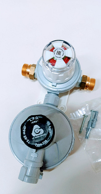 Редуктор Регулятор-автоматичний перемикач пропановий рампа CAVAGNA (Італія ) Type 738 Київ - фото 2