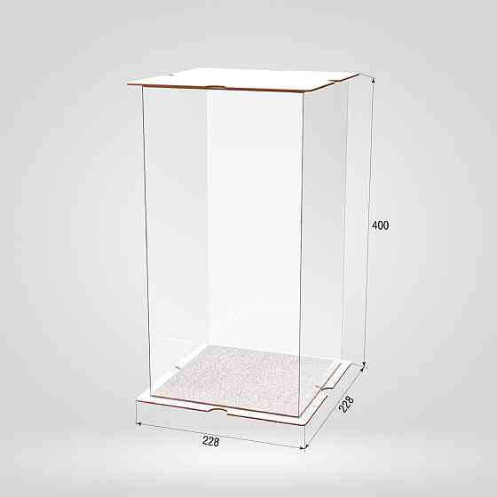 Коробка для тортів, квітів та подарунків EKOSTAR 200х200х400 Київ