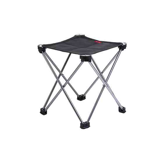 Стул раскладной туристический Naturehike NH20JJ019 (Черный) Винница