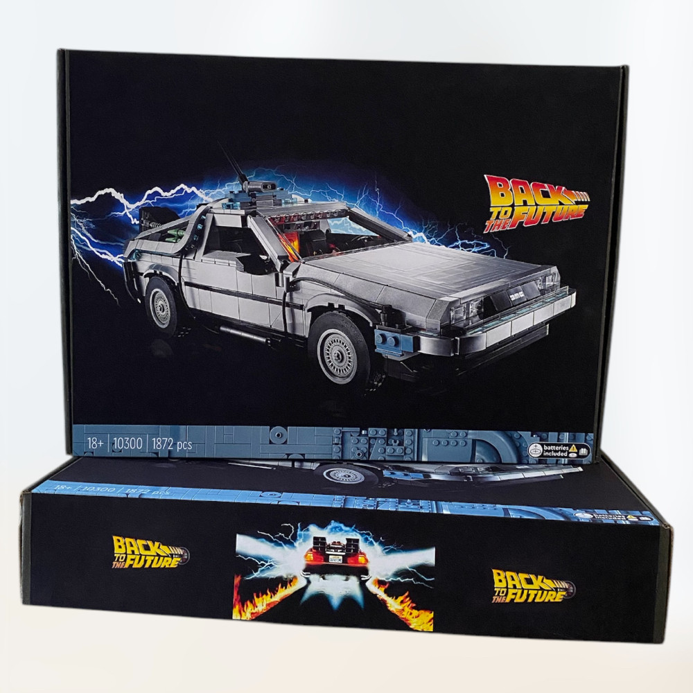 Конструктор Icons Машина времени из фильма «Назад в будущее» (10300), 1872 деталей совместимый с lego лего Киев - изображение 1