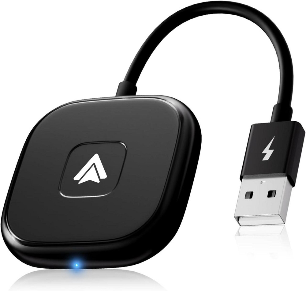 Бездротовий адаптер для штатного Android Auto для Android 11 12 13 14, перетворення провідного з Bluetooth Wi-Fi USB Київ - фото 1