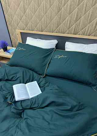 Комплект постільної білизни Сатин, Євро 200х230 Мурена (88-142) Київ