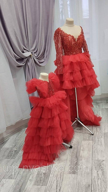 Платья FAMILY LOOK на годик, FAMILY LOOK мама-дочка Кривой Рог - изображение 5