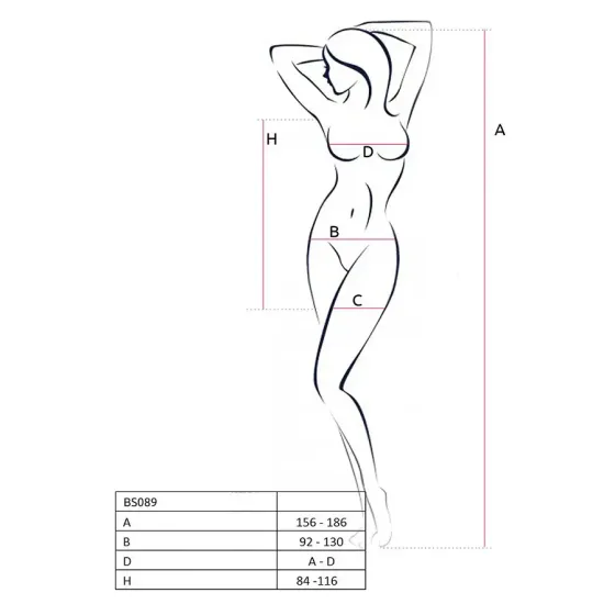 Бодістокінг-сукня Passion BS089 white, міні, плетіння у вигляді павутини Львів