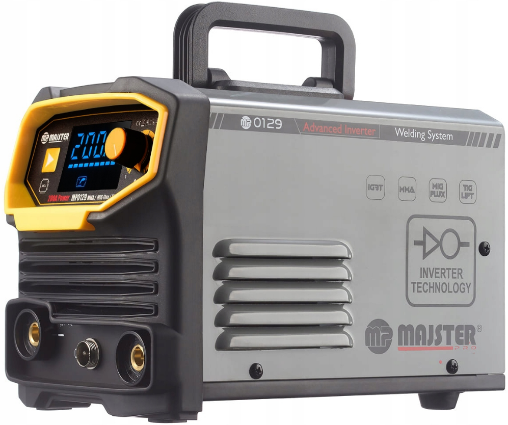 Инверторный сварочный аппарат IGBT MIG FLUX MMA migomat MP0129 Majster Pro (Польша) Киев - изображение 4