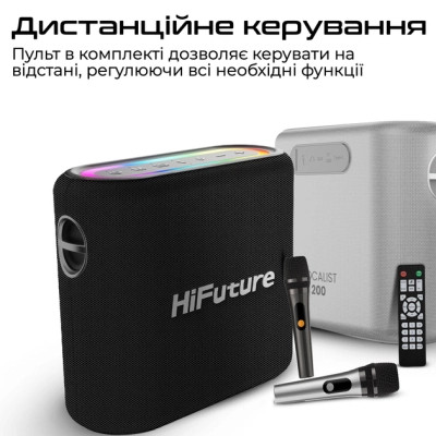 Акустическая система HiFuture Vocalist 200 Black (vocalist200.black) Винница - изображение 3
