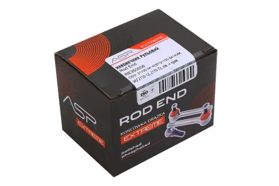 Наконечник рульової тяги 2110 «ASR» Extreme з кріпленням і шплінтом (2 шт.) Вінниця