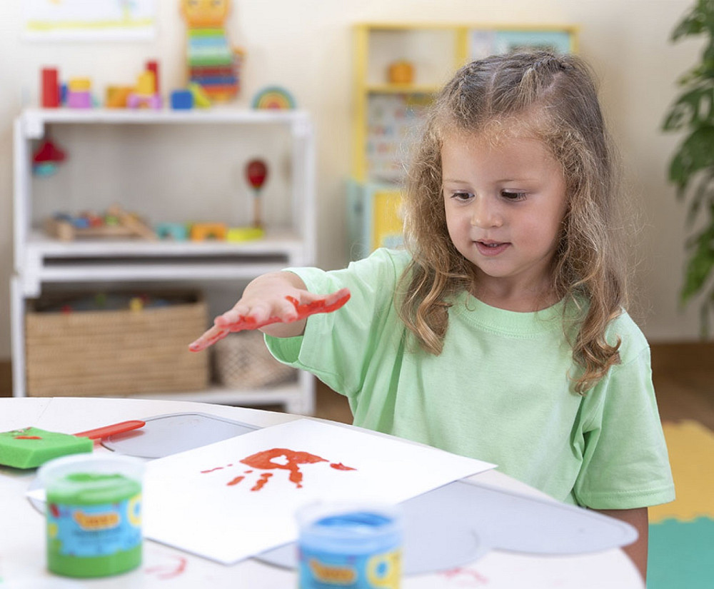 Фарби пальчикові Jovi 6 кольорів по 125 мл (560) Киев - изображение 8