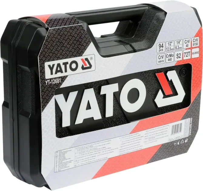 Набір інструментів 94 предметів YATO YT-12681 Коломыя - изображение 4