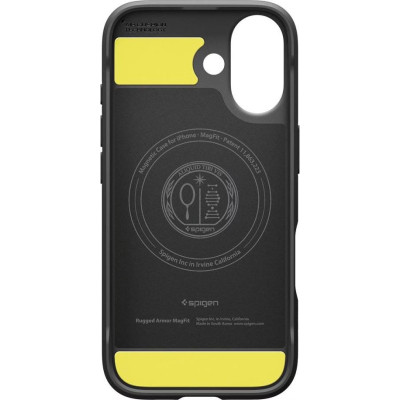 Чехол для мобильного телефона Spigen Rugged Armor MagFit iPhone 17 Matte Black (ACS10367) Винница - изображение 9