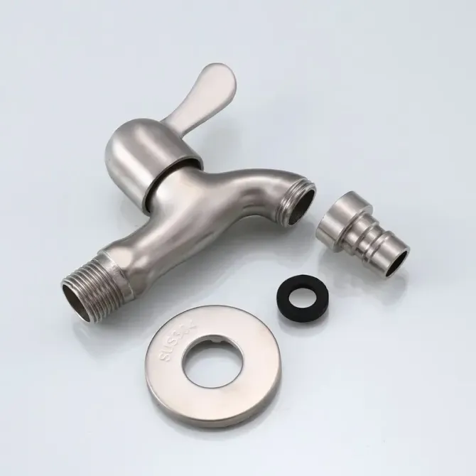 Кран поливальний 1/2 Zerix BIB-002 1/2" з нержавіючої сталі SUS304 (ZX5688) Чернівці - фото 4