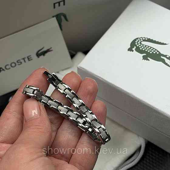 Чоловічий брендовий браслет на руку Lacoste, Лакоста (40194) Київ