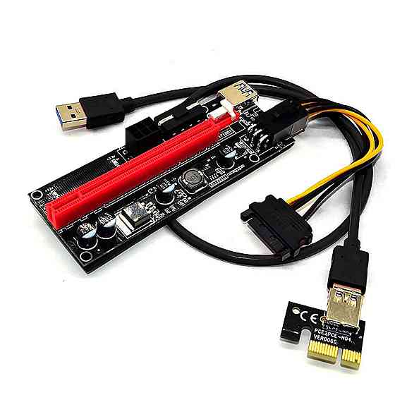 Райзер PCI Express VER009S USB 3.0 адаптер для відеокарти 16x Луцьк